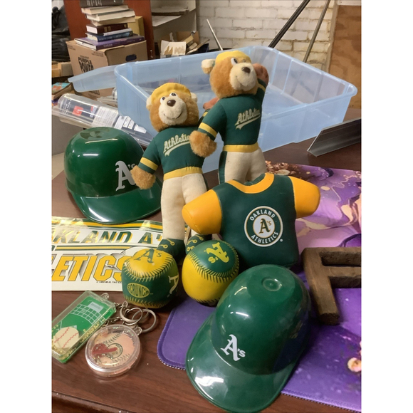 Other - Oakland A's Athletics "The Swingin" Vintage Bumper Stickers Souvenirs